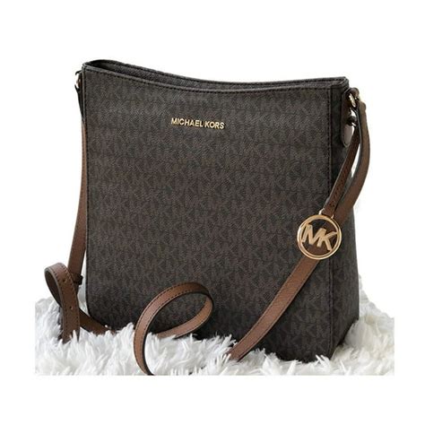 michael michael kors large jet set travel crossbody|michael kors jet set silver.